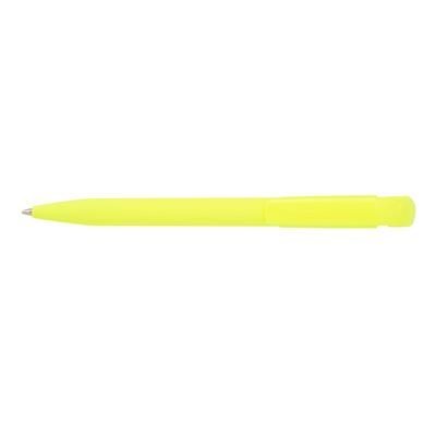 Branded Promotional S45 FLUO SOFT PUSH BUTTON BALL PEN Pen From Concept Incentives.