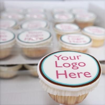 Branded Promotional CORPORATE CUPCAKE Cake From Concept Incentives.