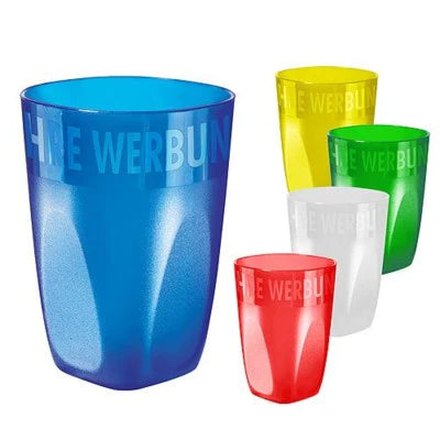 Branded Promotional PLASTIC MAXI DRINK CUP Cup Plastic From Concept Incentives.