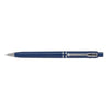 Branded Promotional RAJA CE SILVER CHROME RETRACTABLE PLASTIC BALL PEN Pen From Concept Incentives.