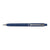 Branded Promotional RAJA CE SILVER CHROME RETRACTABLE PLASTIC BALL PEN Pen From Concept Incentives.