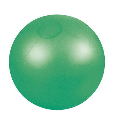 Branded Promotional INFLATABLE BEACH BALL in Translucent Orange Beach Ball From Concept Incentives.
