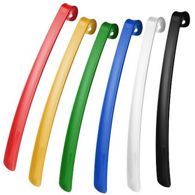 Branded Promotional PLASTIC CLIFF SHOE HORN Shoe Horn From Concept Incentives.