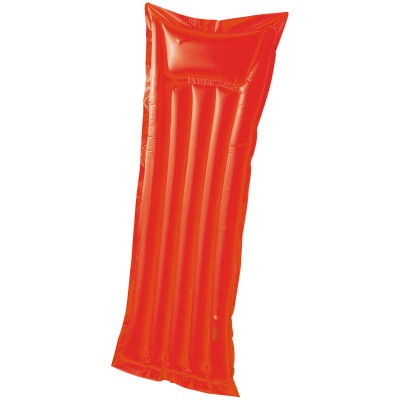Branded Promotional INFLATABLE AIR BED AIR BED INFLATABLE MATTRESS in Translucent Red Beach Mattress From Concept Incentives.
