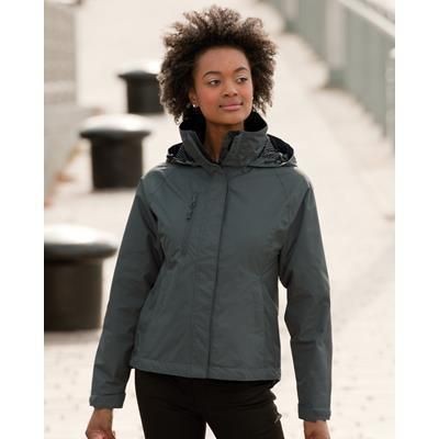 Branded Promotional JERZEES COLOURS LADIES HYDRAPLUS 2000 JACKET Jacket From Concept Incentives.