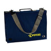 Branded Promotional MEETING SHOULDER & DOCUMENT BAG in Blue Bag From Concept Incentives.