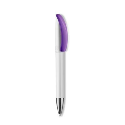 Branded Promotional ELIS MTP TWIST ACTION BALL PEN in Lilac Pen From Concept Incentives.