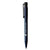 Branded Promotional PIER EXTRA RETRACTABLE PLASTIC BALL PEN in Dark Blue with Black Clip Pen From Concept Incentives.