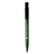 Branded Promotional PIER EXTRA RETRACTABLE PLASTIC BALL PEN in Green with Black Clip Pen From Concept Incentives.