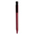 Branded Promotional PIER EXTRA RETRACTABLEPLASTIC BALL PEN in Burgundy with Black Clip Pen From Concept Incentives.