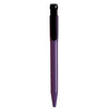 Branded Promotional PIER EXTRA RETRACTABLE PLASTIC BALL PEN in Lilac with Black Clip Pen From Concept Incentives.