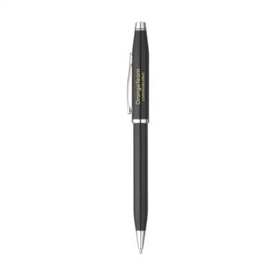 Branded Promotional CROSS CENTURY II BLACK BALL PEN in Black Pen From Concept Incentives.