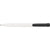 Branded Promotional PIER FT RETRACTABLE PLASTIC BALL PEN in White with Black Trim Pen From Concept Incentives.