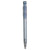 Branded Promotional PIER CLEAR TRANSPARENT RETRACTABLE PLASTIC BALL PEN in Light Blue Pen From Concept Incentives.