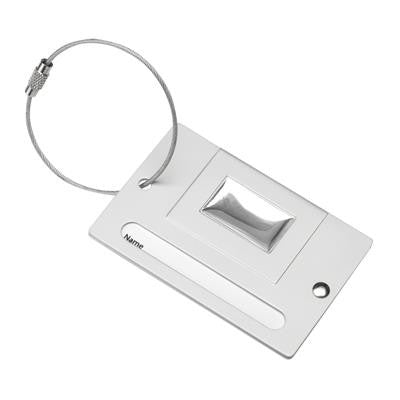 Branded Promotional ABBEVILLE LUGGAGE TAG Luggage Tag From Concept Incentives.