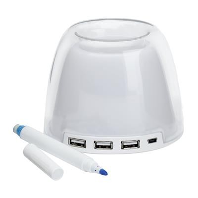 Branded Promotional CLIC CLAC WORKER USB MEMO BOARD Wipe Clean Whiteboard From Concept Incentives.