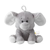 Branded Promotional OLLY PLUSH ELEPHANT CUDDLY TOY in Grey Soft Toy From Concept Incentives.