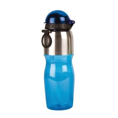 Branded Promotional DRINK BOTTLE with Straw Sports Drink Bottle From Concept Incentives.