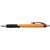 Branded Promotional OLYMPIC PLASTIC BALL PEN in Orange & Black Pen From Concept Incentives.