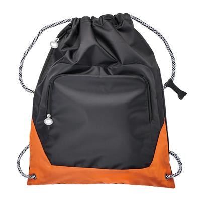 Branded Promotional SUNDSVALL DRAWSTRING BAG Bag From Concept Incentives.