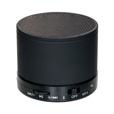 Branded Promotional FERNLEY SPEAKER with Bluetooth Technology in Black Speakers From Concept Incentives.