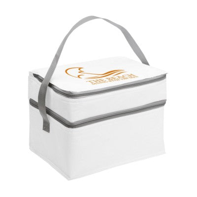 Branded Promotional COOLTRIP COOL BAG in White Cool Bag From Concept Incentives.