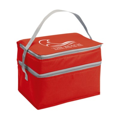 Branded Promotional COOLTRIP COOL BAG in Red Cool Bag From Concept Incentives.