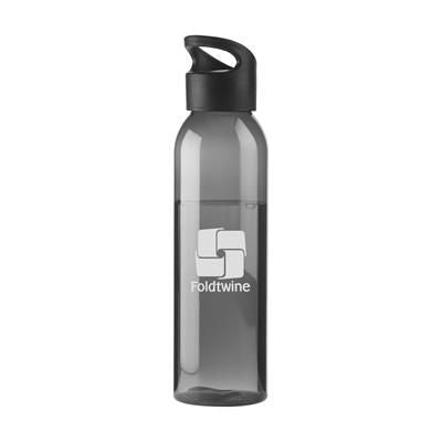 Branded Promotional SIRIUS DRINK BOTTLE in Black Sports Drink Bottle From Concept Incentives.