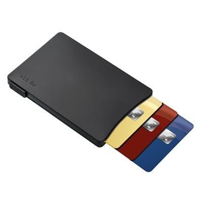 Branded Promotional MONASTIR RFID PROTECTION CARD CASE Credit Card Holder From Concept Incentives.