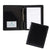 Branded Promotional ASCOT HIDE LEATHER A5 CONFERENCE FOLDER in Black Conference Folder From Concept Incentives.