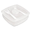 Branded Promotional VILHENA SALAD BOX Salad Set From Concept Incentives.