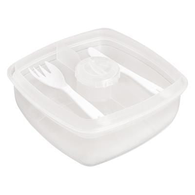 Branded Promotional VILHENA SALAD BOX Salad Set From Concept Incentives.