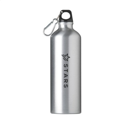 Branded Promotional ALUMAXI 750 ML ALUMINIUM METAL WATER BOTTLE in Silver Sports Drink Bottle From Concept Incentives.