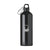 Branded Promotional ALUMAXI 750 ML ALUMINIUM METAL WATER BOTTLE in Black Sports Drink Bottle From Concept Incentives.