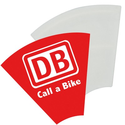 Branded Promotional STURDY PLASTIC BICYCLE FLAG Flag From Concept Incentives.
