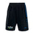 Branded Promotional JAKO SHORT TURIN CHILDRENS SPORTSPANTS in Black & Cobalt Blue Shorts From Concept Incentives.