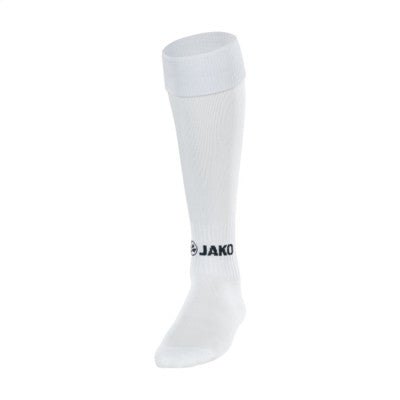 Branded Promotional JAKO¬Æ GLASGOW SPORTS SOCKS CHILDRENS in White Socks From Concept Incentives.