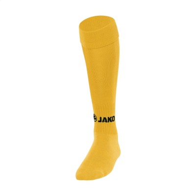 Branded Promotional JAKO¬Æ GLASGOW SPORTS SOCKS CHILDRENS in Yellow Socks From Concept Incentives.