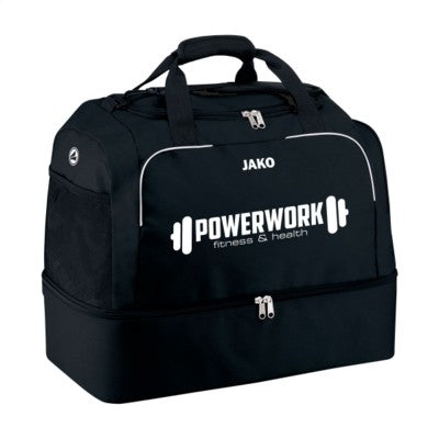 Branded Promotional JAKO¬¨√Ü SPORTSBAG CLASSICO JUNIOR in Black Bag From Concept Incentives.