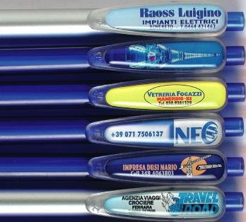 Branded Promotional EPOXY LABEL for CLIP of OVAL BALL PEN Pen From Concept Incentives.