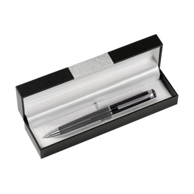 Branded Promotional PRINCETON PEN in Black Pen From Concept Incentives.