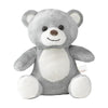 Branded Promotional BILLY BEAR MINI SIZE in Grey Soft Toy From Concept Incentives.