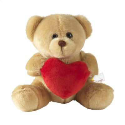 Branded Promotional WITH LOVE BEAR CUDDLY TOY Soft Toy From Concept Incentives.