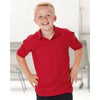 Branded Promotional JERZEES SCHOOLGEAR CHILDRENS PIQUE POLO SHIRT Polo Shirt From Concept Incentives.