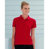 Branded Promotional JERZEES COLOURS LADIES HARD WEARING PIQUE POLO SHIRT Polo Shirt From Concept Incentives.