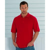 Branded Promotional JERZEES HARD WEARING PIQUE POLO SHIRT Polo Shirt From Concept Incentives.