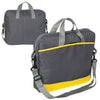 Branded Promotional FERROL LAPTOP BAG in Yellow Bag From Concept Incentives.