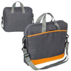 Branded Promotional FERROL LAPTOP BAG in Orange Bag From Concept Incentives.