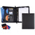 Branded Promotional TORINO PU A4 DELUXE ZIP CONFERENCE FOLDER Conference Folder &amp; Calculator From Concept Incentives.