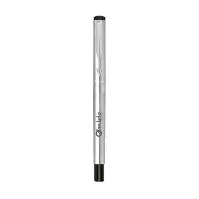 Branded Promotional PARKER VECTOR STEEL ROLLER PEN in Silver Pen From Concept Incentives.